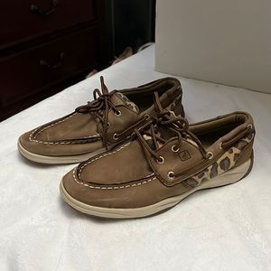 Leopard Sperry Top Sider
